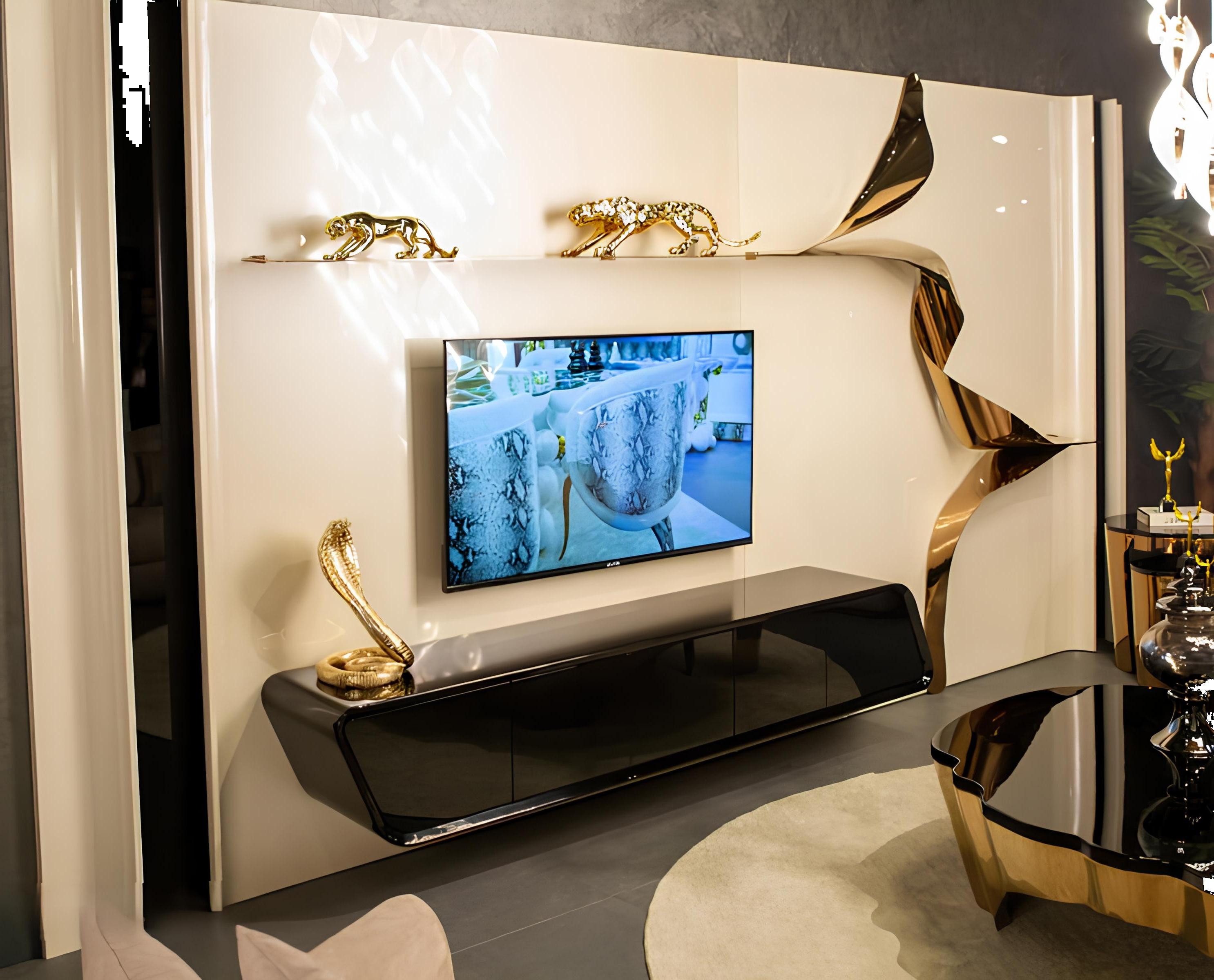 Xlmoebel Kommode Neue große Luxus-Kommode mit viel Stauraum - XXL Anrichte in modernem (Konsole), Hergestellt in Europa