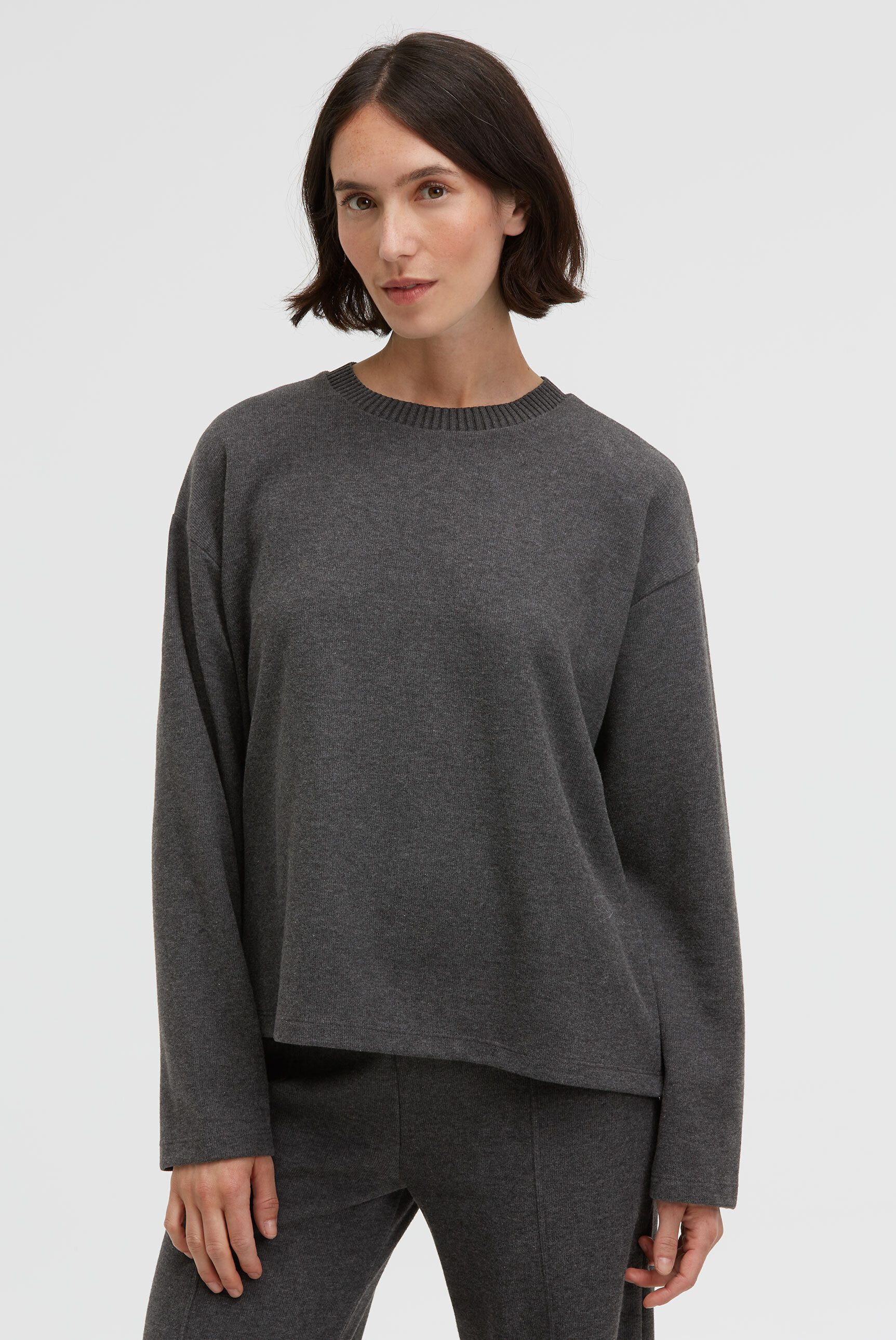 SENSES.THE LABEL Sweater mit Baumwolle