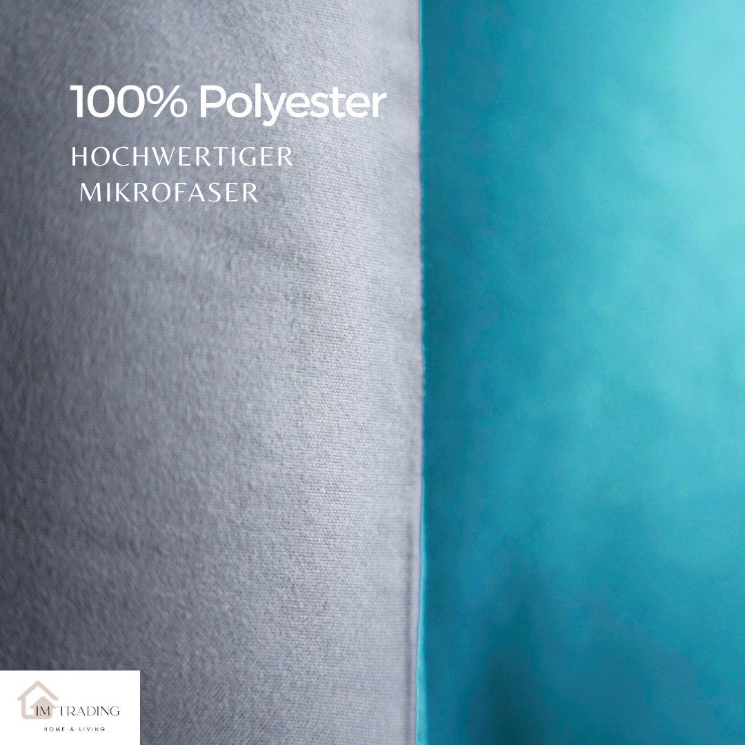 COFI 1453 Bettwäsche mit Reißverschluss - Wende-Bettwäsche für Einzel- und Doppelbett, 2 teilig