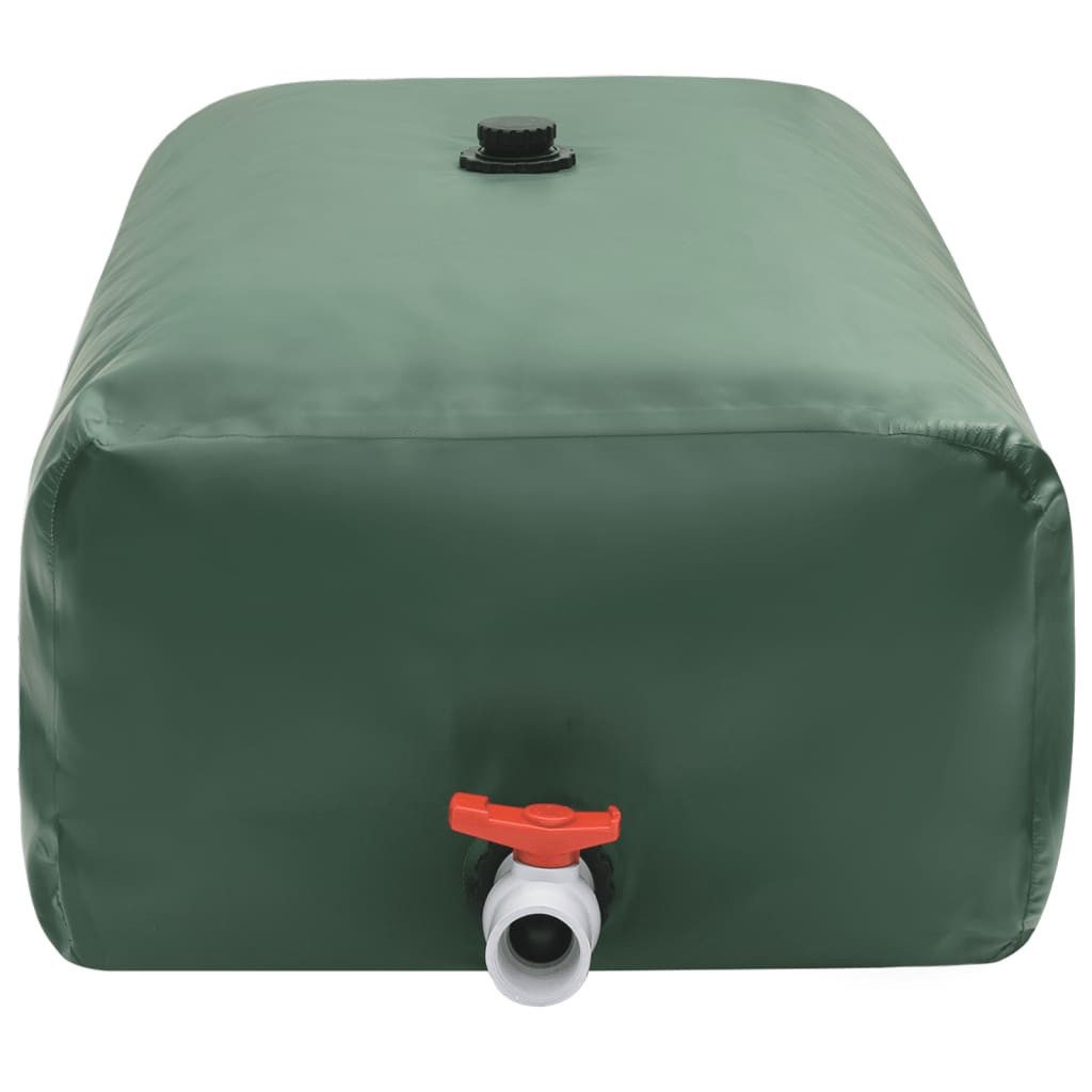 vidaXL Bewässerungssystem Wassertank mit Wasserhahn Faltbar 1000 L PVC, (1-tlg)