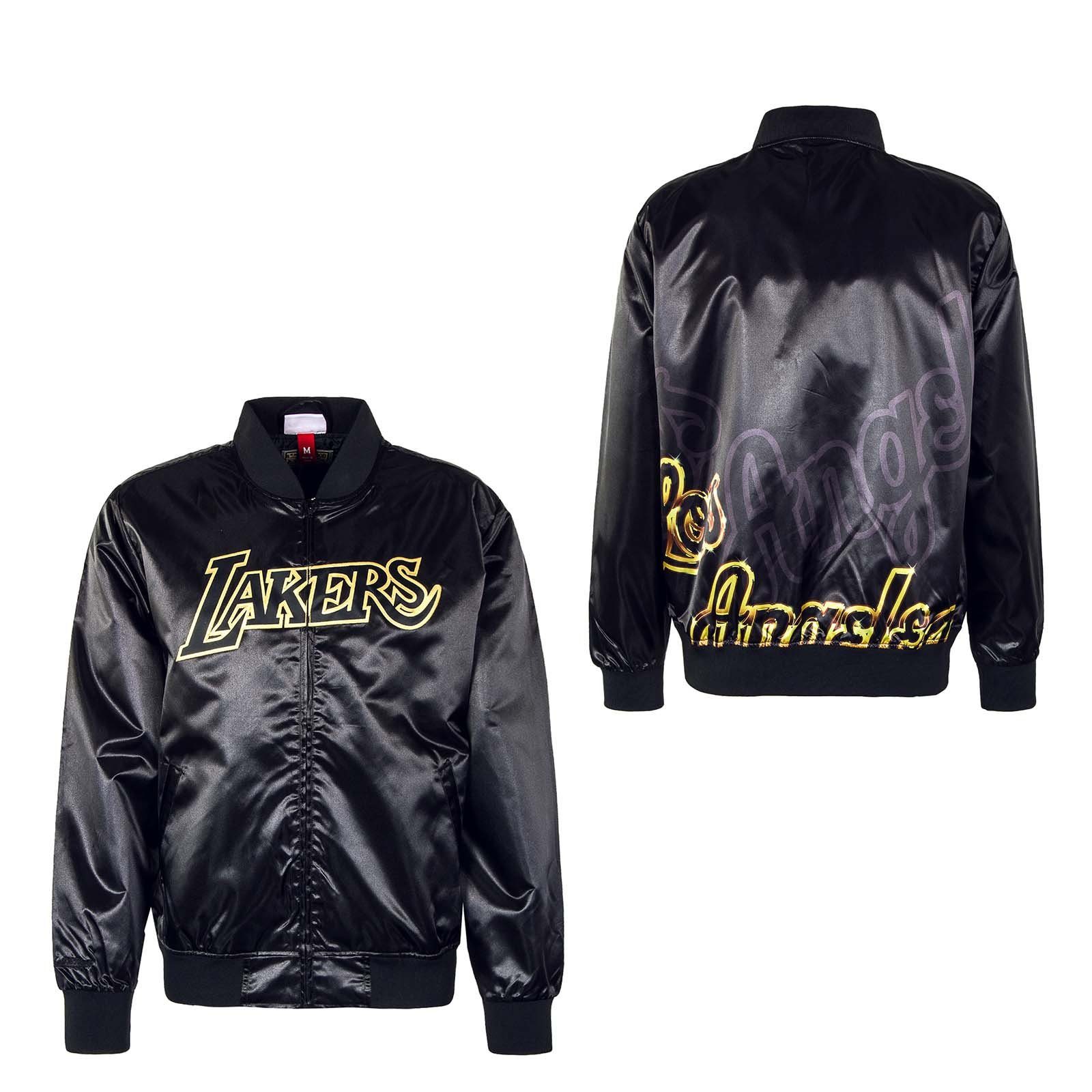 Mitchell & Ness Langjacke NBA Big Face 4.0 Satin La Lakers