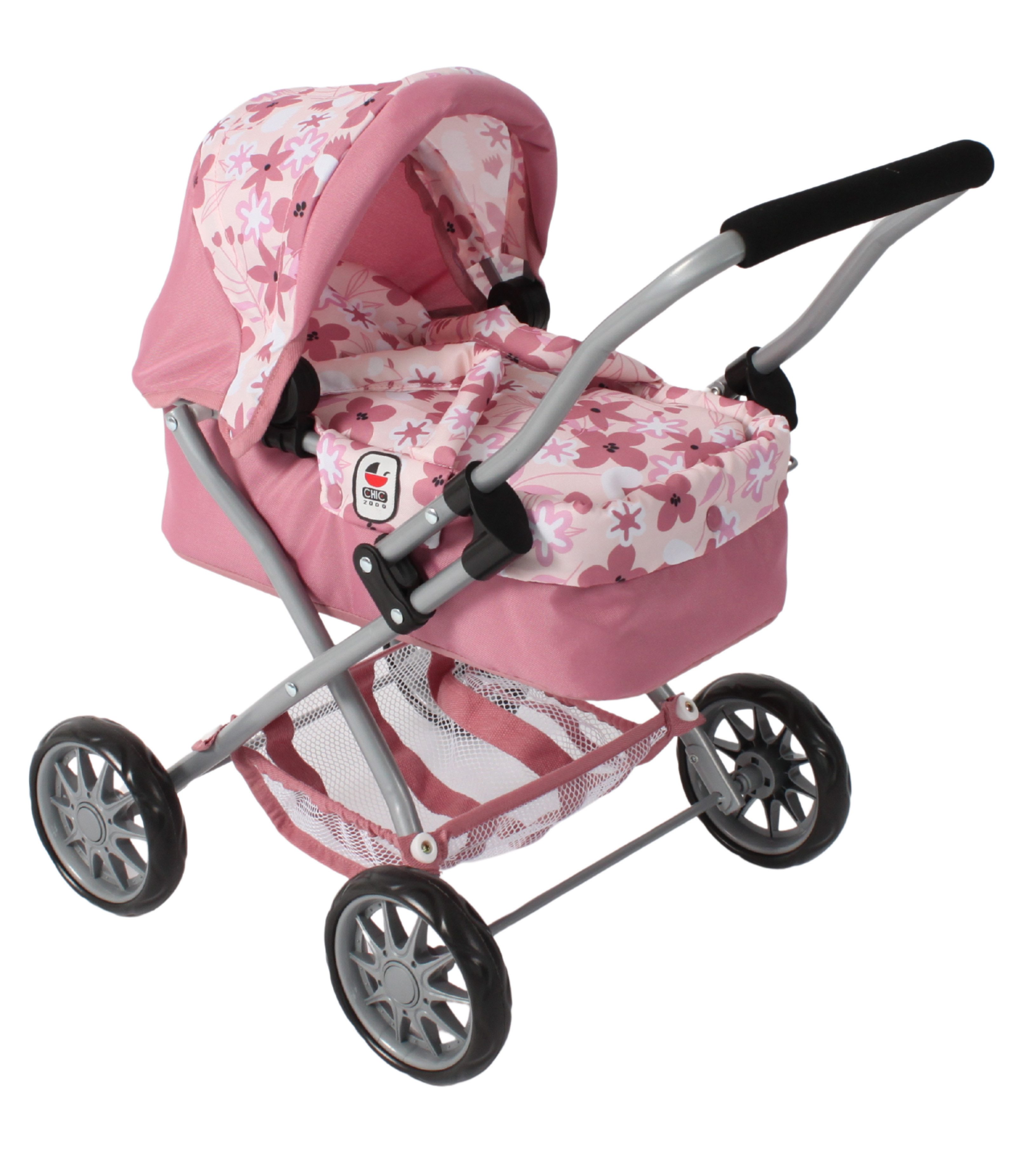 CHIC2000 Puppenwagen Smarty, Mini-Kuschelwagen, mit herausnehmbarer Tragetasche