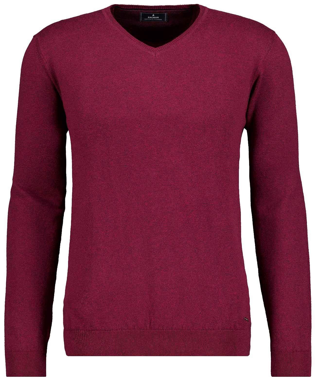 RAGMAN V-Ausschnitt-Pullover