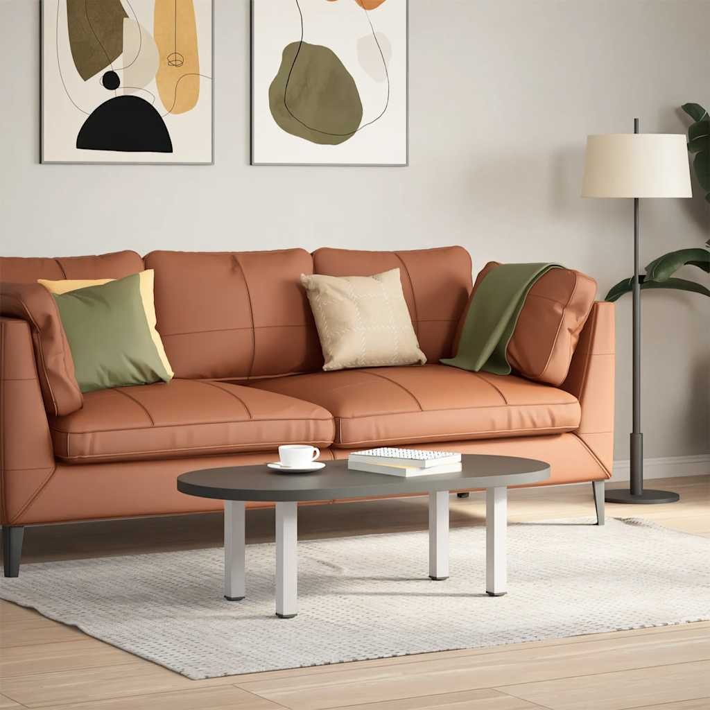vidaXL Tischbein Couchtischbeine 4 Stk. Weiß 30-32 cm Stahl günstig online kaufen