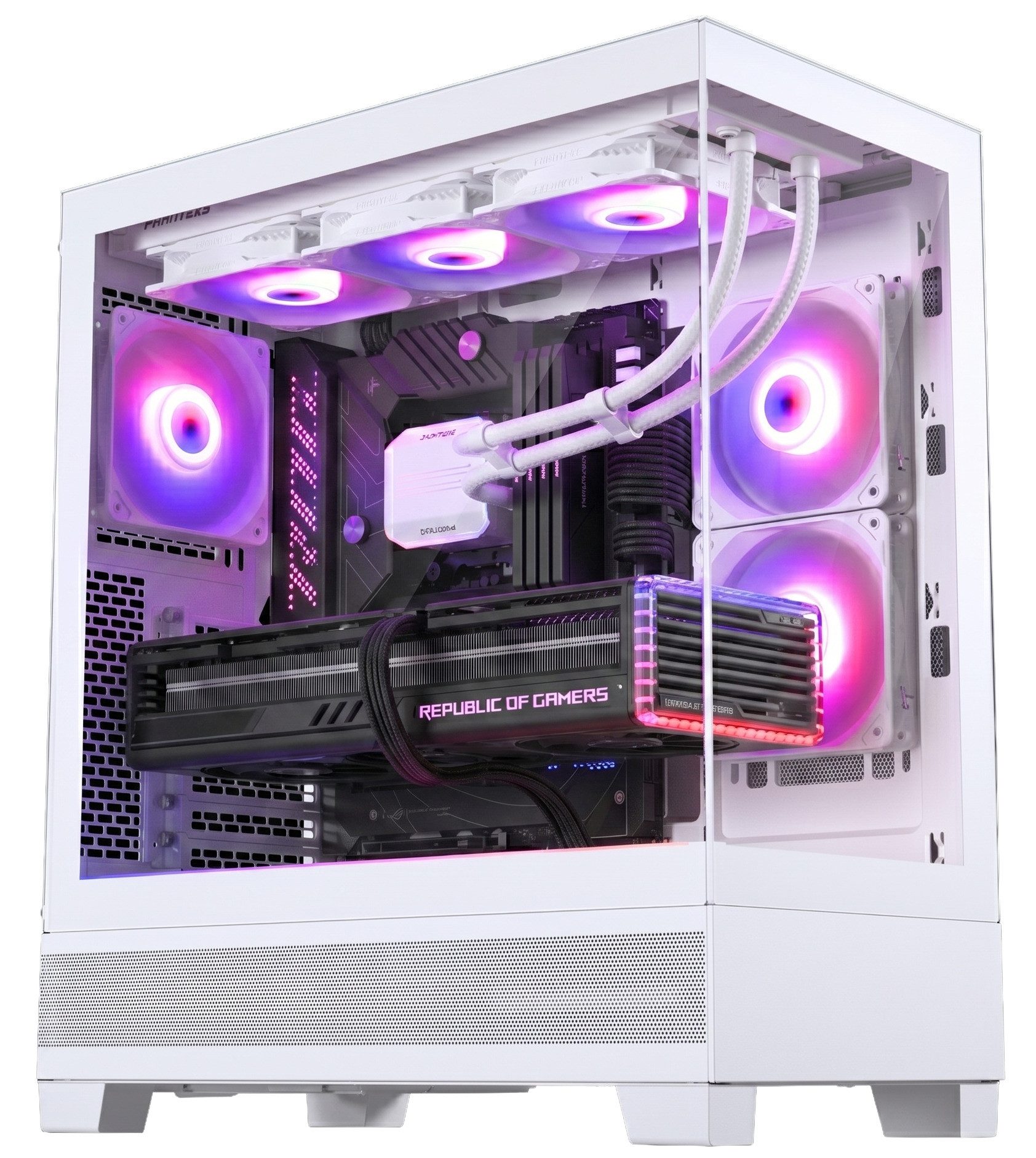Meinpc AMD Ryzen 9 mit Radeon RX 9070 XT Gaming-PC (AMD Ryzen 9 5950X, RX 9070 XT, 32 GB RAM, 1000 GB SSD, Wasserkühlung 360mm RGB, Gaming, Gamer, RGB)