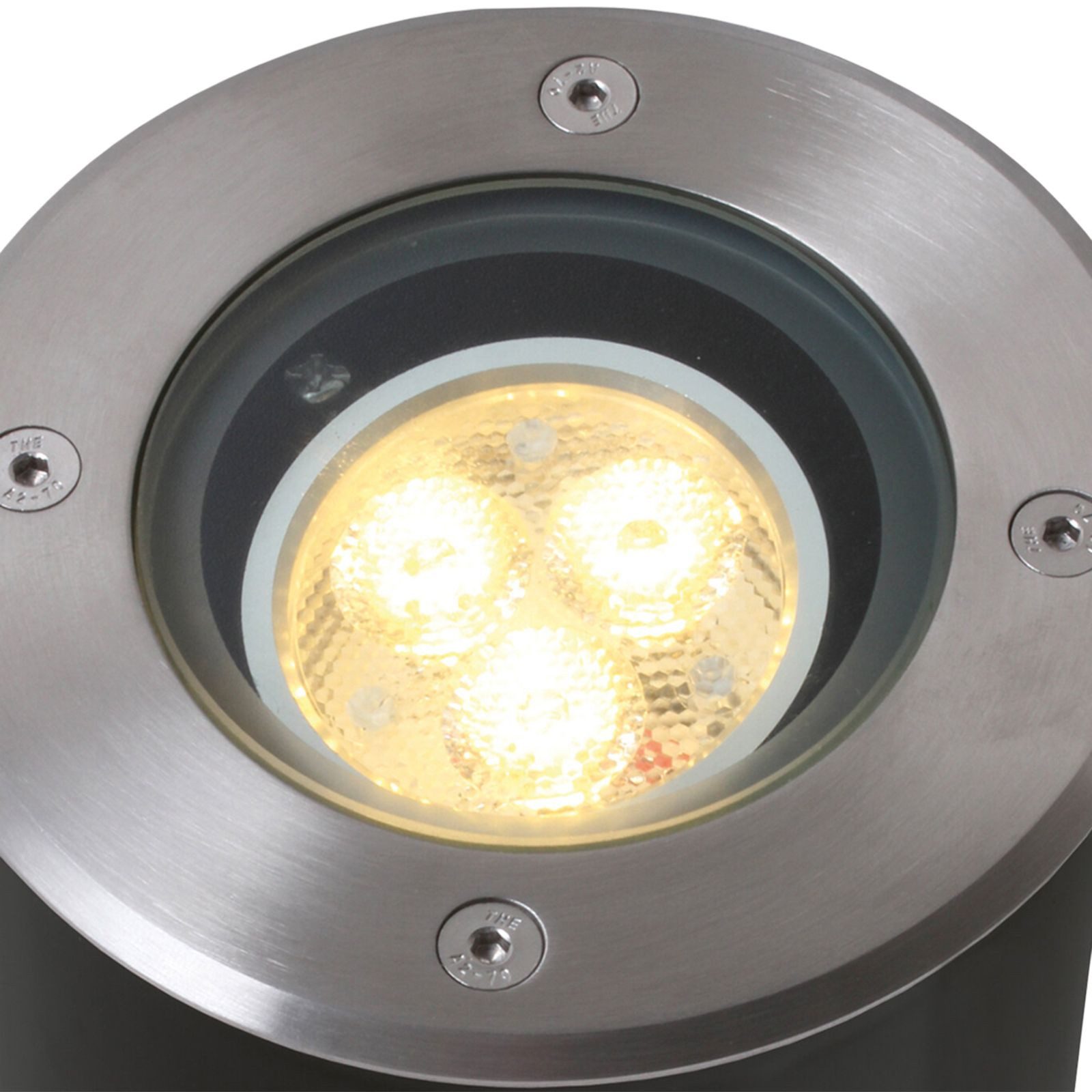 SUBOSI 12er LED Einbaustrahler Bodeneinbauleuchte 1W 45mm IP67