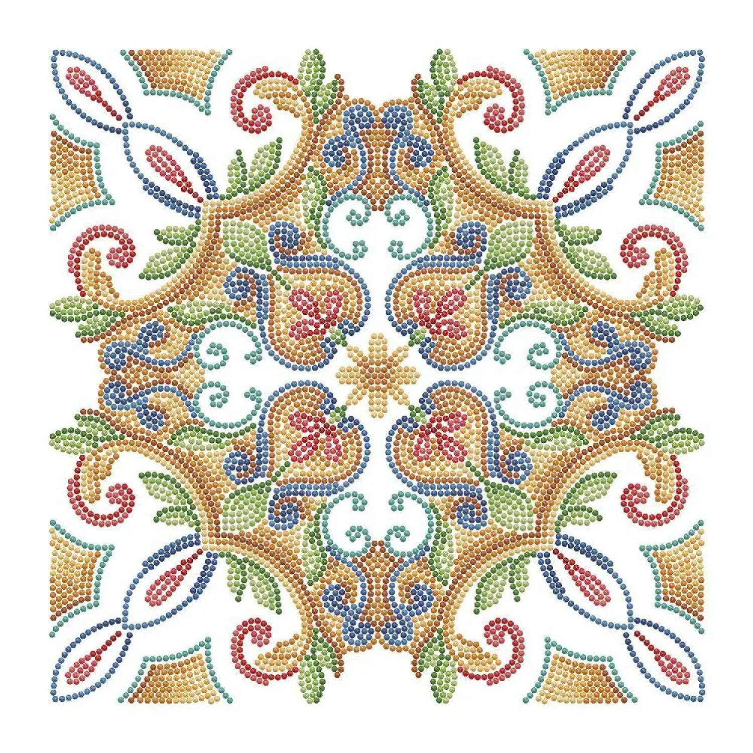 Diamond Dotz Spiel DIAMOND DOTZ - Diamond Painting Portugiesische Fliese