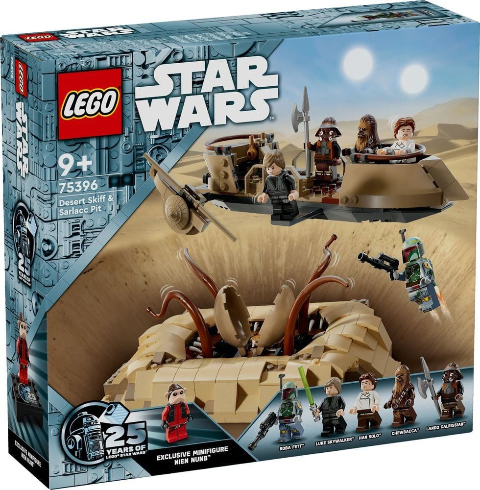LEGO® LEGO® Star Wars 75396 Wüsten-Skiff und Sarlacc-Grube Konstruktionsspielsteine