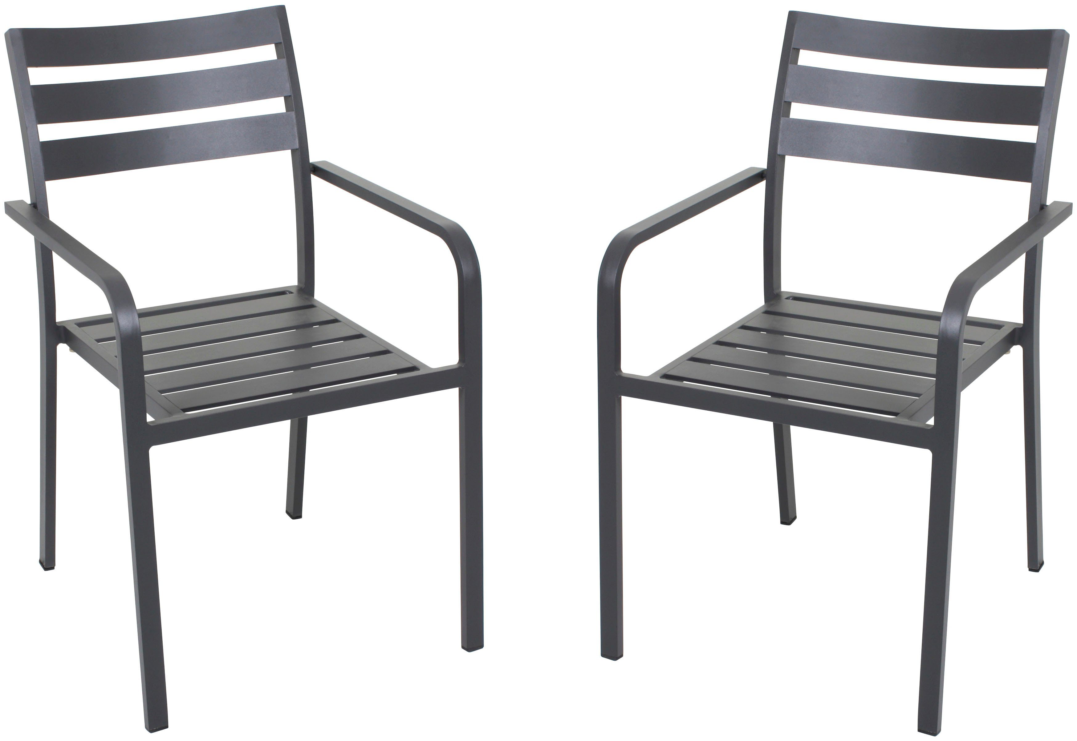 Garden Pleasure Stapelstuhl TREVISO (Set, 2 günstig online kaufen