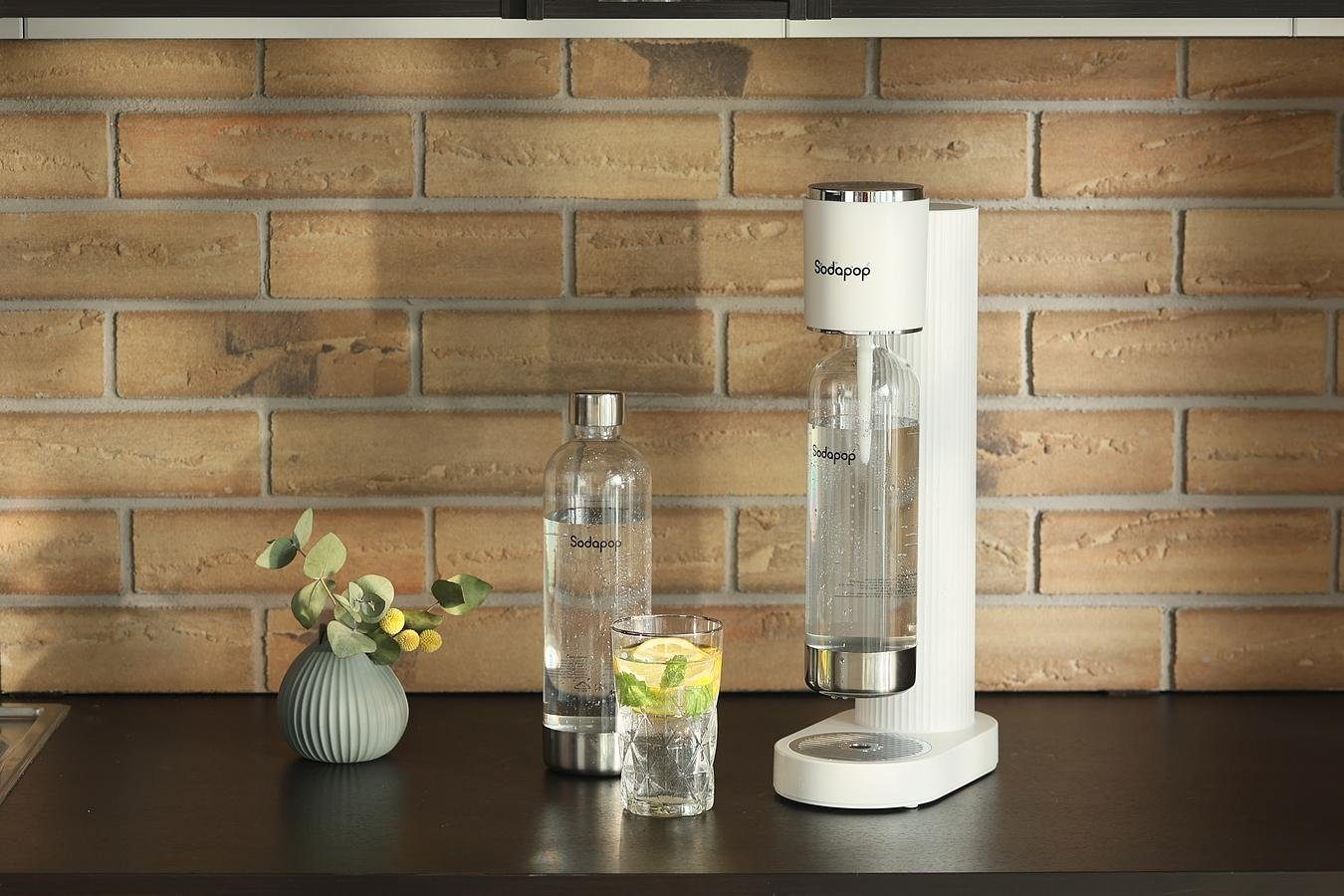 Sodapop Wassersprudler Cooper, BPA-frei, schlankes Design