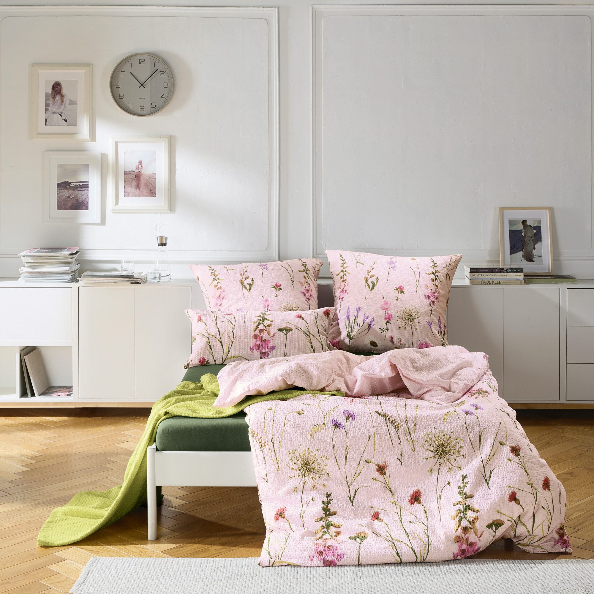 REDBEST Bettwäsche Bettwäsche, Seersucker, Blumen günstig online kaufen