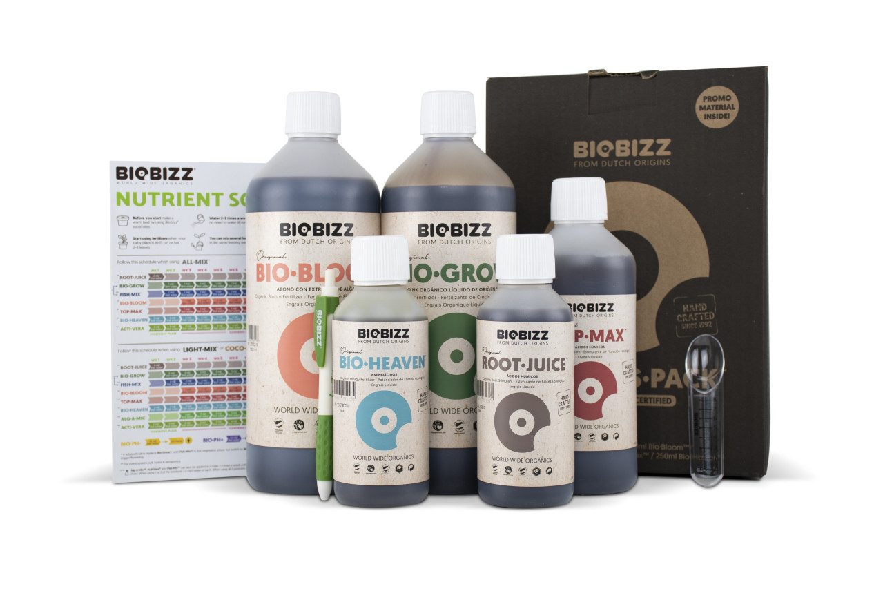 Trend Line Pflanzendünger BioBizz Grow Starters Pack 1 Stück, Bio