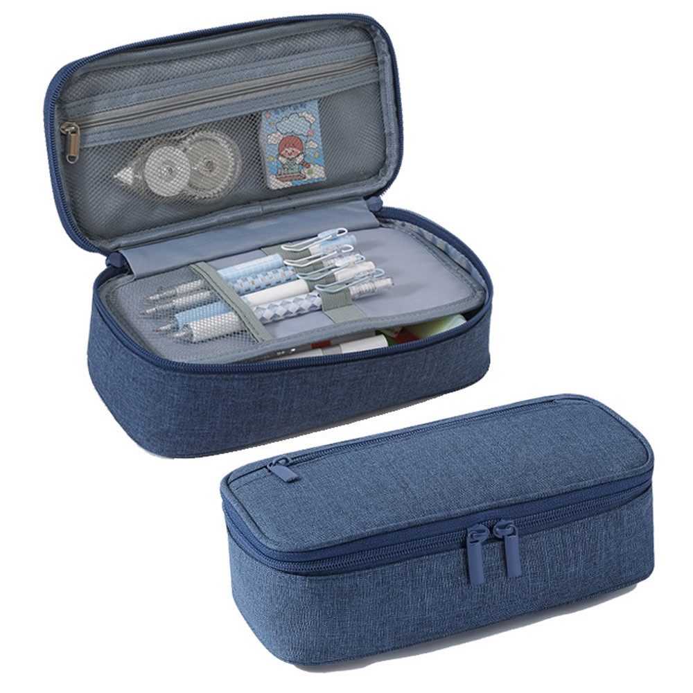 Bextsrack Schreibgeräteetui Stifteetui Großes Fassungsvermögen Stifteetui Schreibwarenetui, (1-tlg)