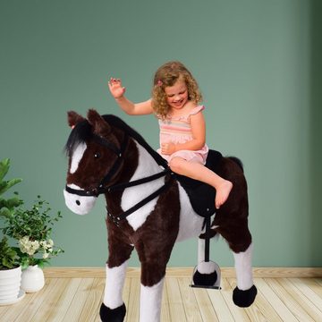 Reitpferd 70cm Spielpferd als Stehpferd, ein Pferd zum Reiten für Kinder in Dunk