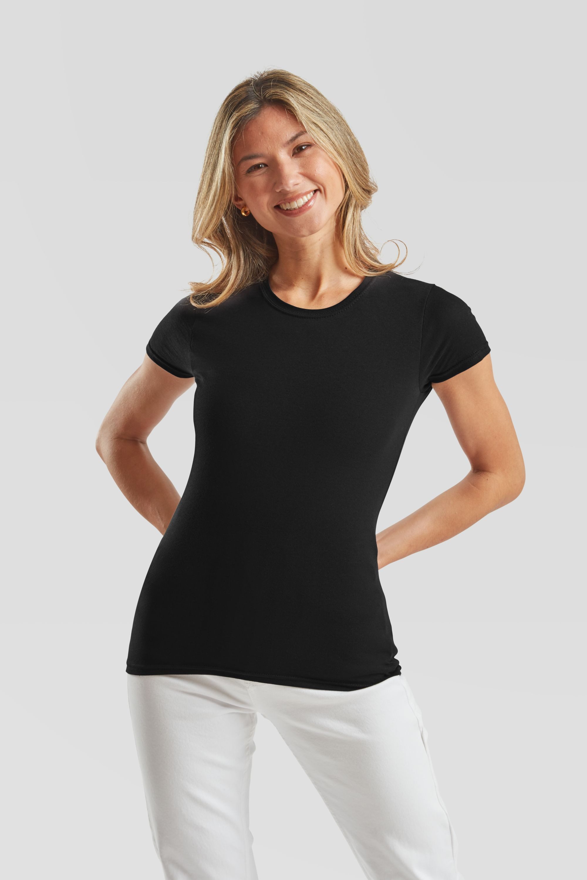 Fruit of the Loom Rundhalsshirt Ladies Iconic 150 T-Shirt