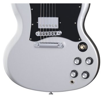 Gibson E-Gitarre, E-Gitarren, Double Cut Modelle, SG Standard Custom Color Silver Mist - Double Cut Modelle