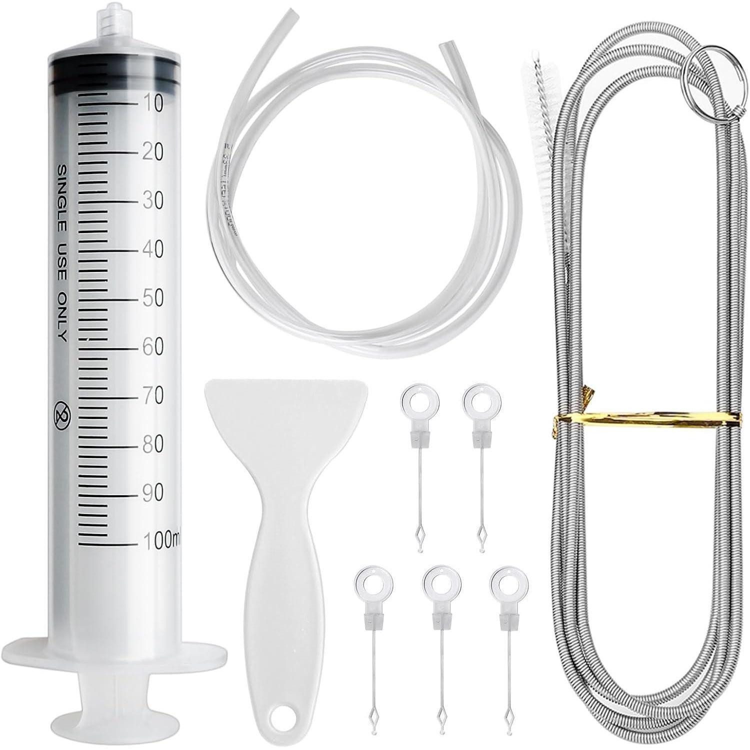 MOSTFUN Reinigungs-Set 9-teiliges Kühlschrank Abfluss Reinigungsset Küche Haushalt