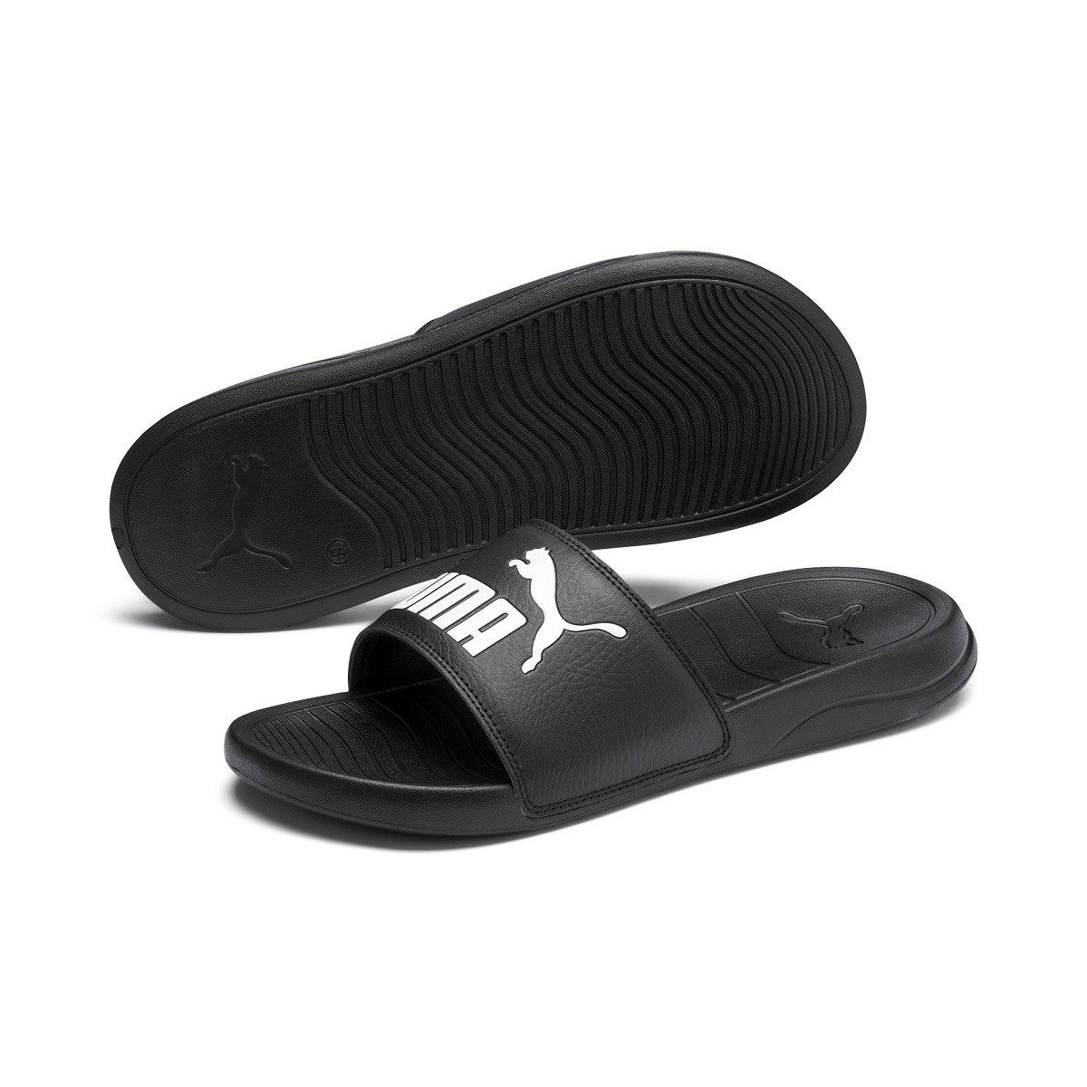 PUMA Popcat 20 schwarz/weiss - 1 Paar Badeschuh – Bild 2 von 5