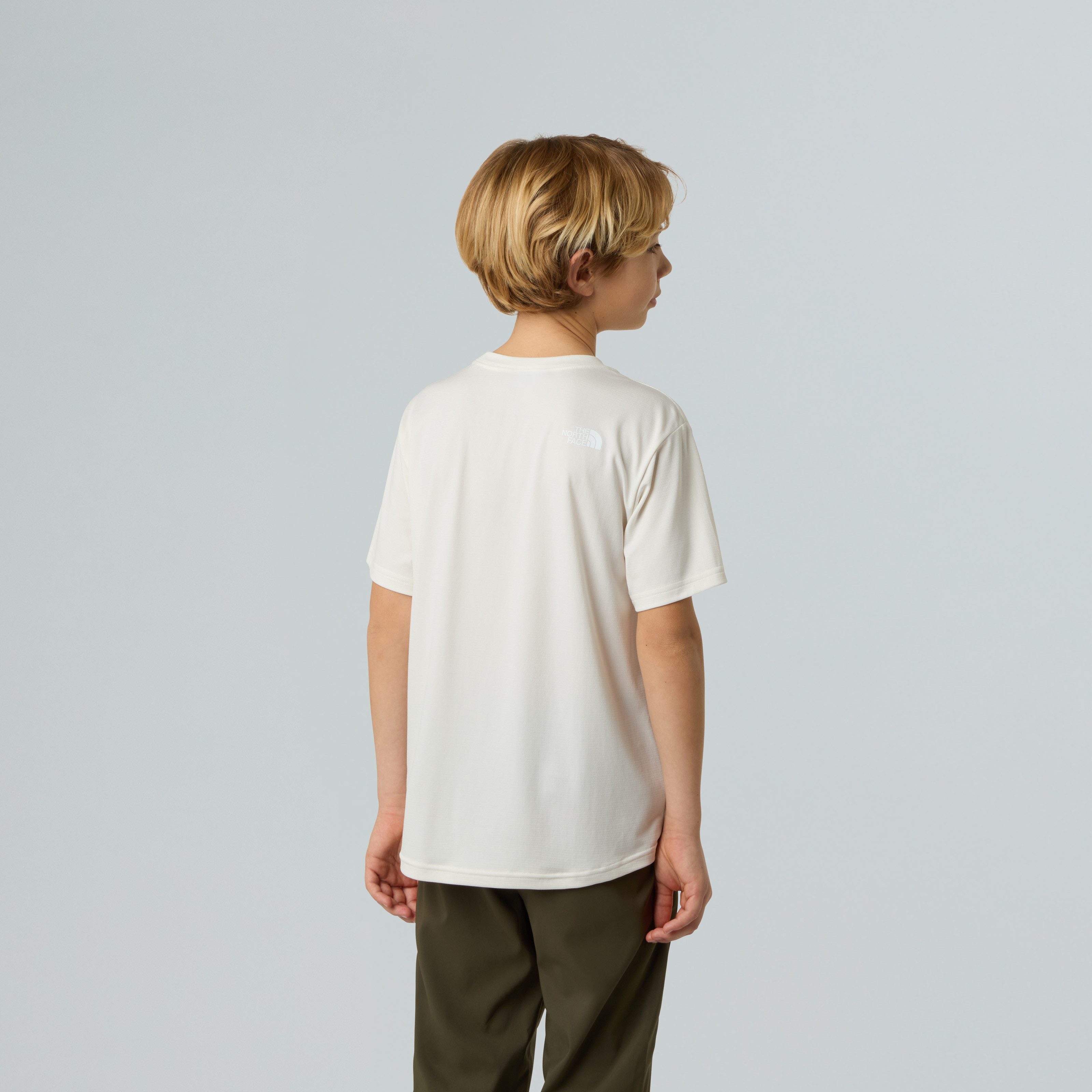 The North Face Funktionsshirt TEEN NEW 24/7 SS TEE sportlicher Stil, Kurzarm, schnell trocknendes Material, Logodrucke