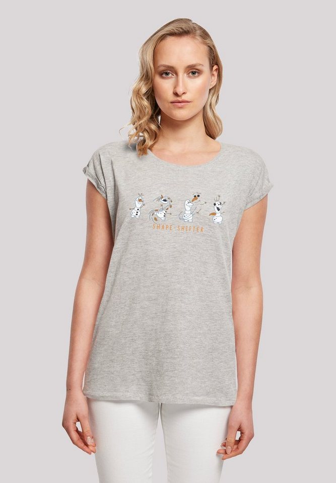 F4NT4STIC T-Shirt Disney Frozen 2 Olaf Shape-Shifter Print, Sehr weicher  Baumwollstoff mit hohem Tragekomfort