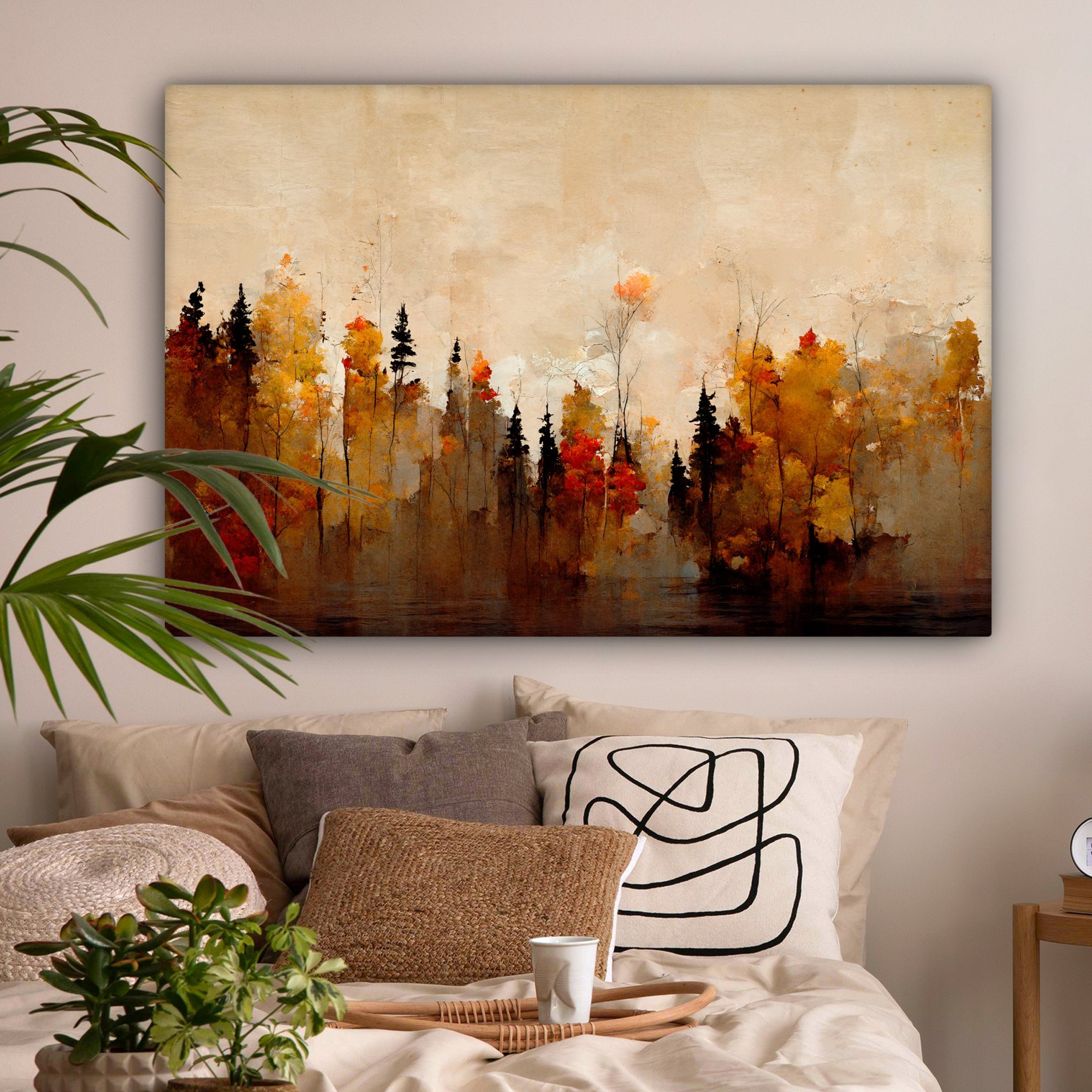 OneMillionCanvasses® Leinwandbild Natur - Bäume - günstig online kaufen