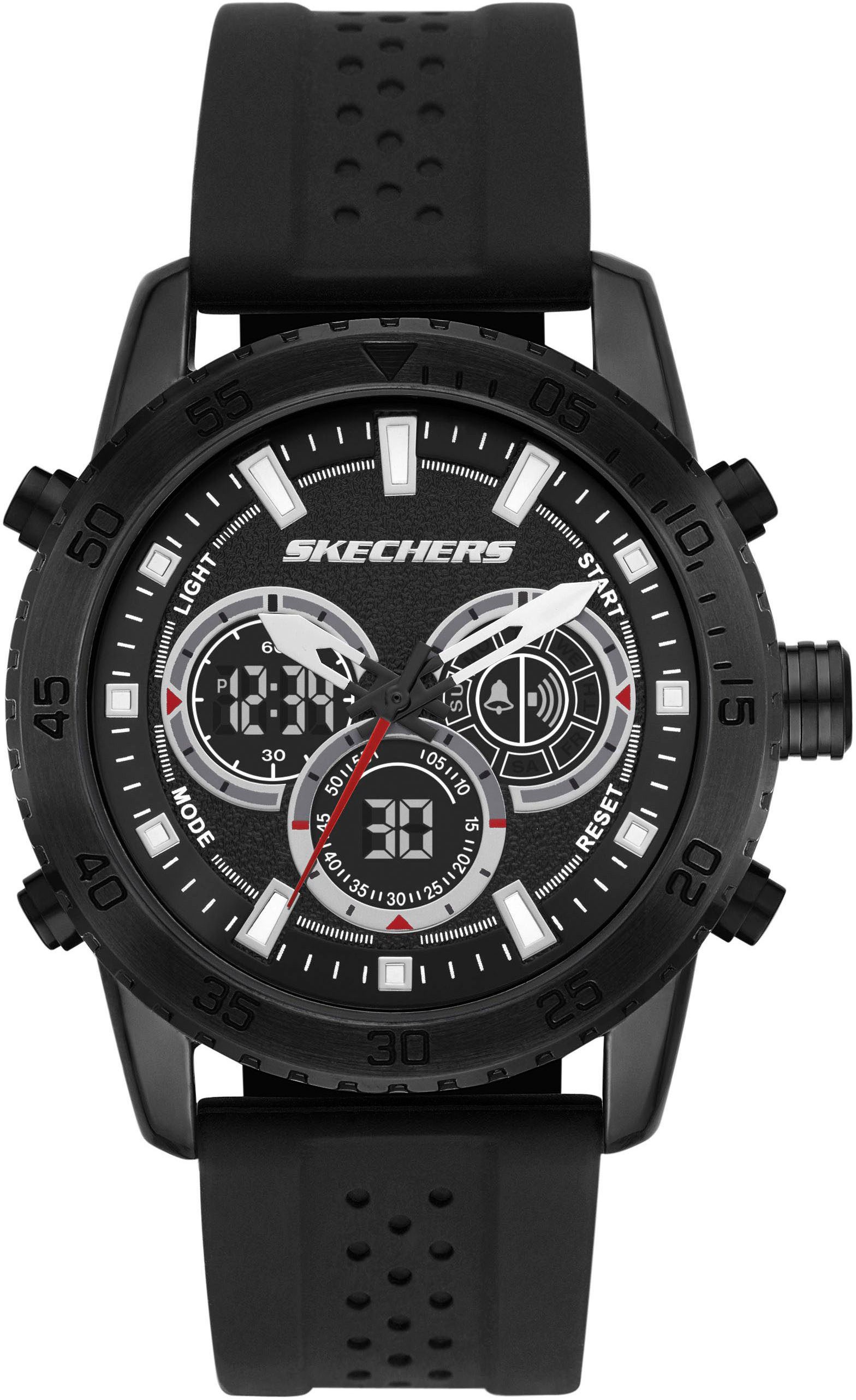 Skechers Chronograph TRUXTON SR5156, Quarzuhr, Armbanduhr, Herrenuhr, Silik günstig online kaufen