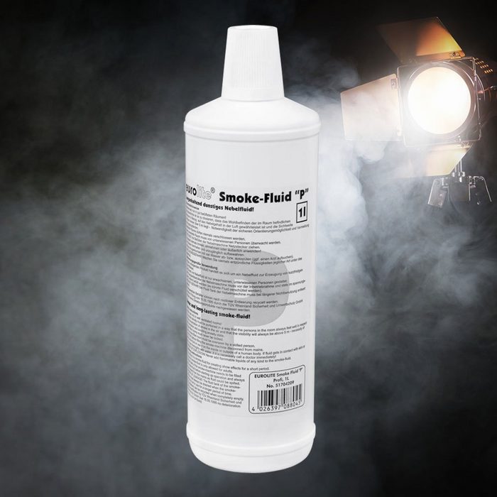 EUROLITE Dekolicht 1 Liter Nebel Fluid Flüssigkeit dich langanhaltend PA DJ Show Effekt