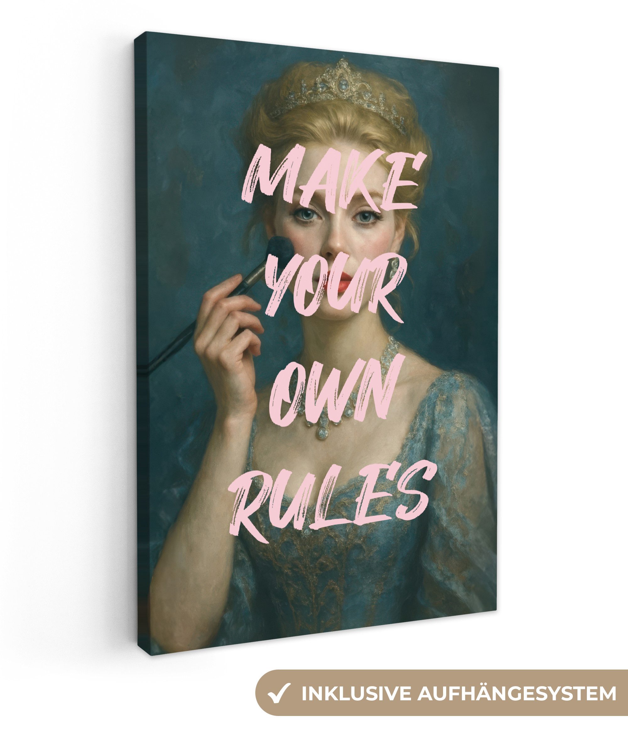 OneMillionCanvasses® Leinwandbild Klassisch - Verschnörkelt - günstig online kaufen