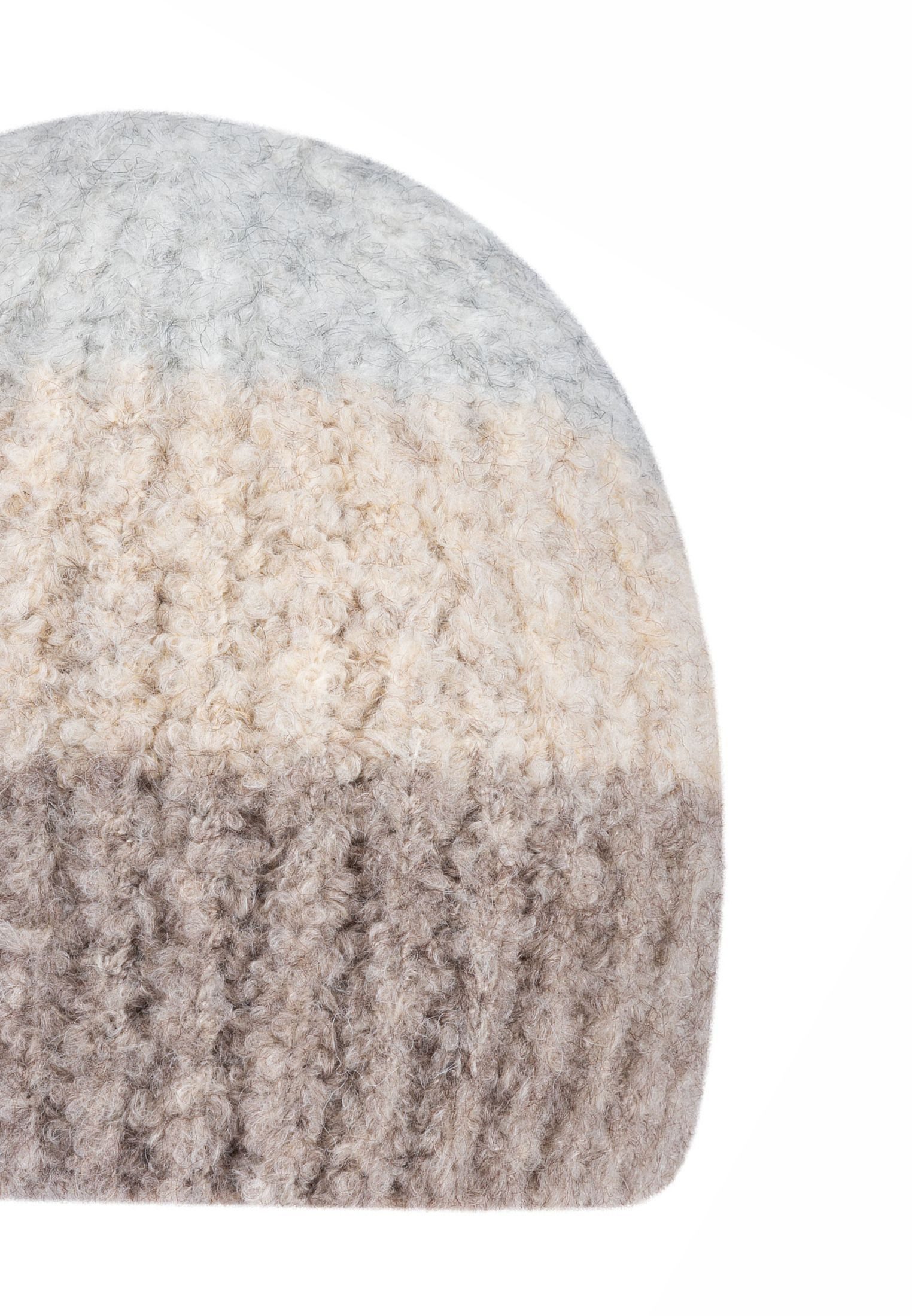 Roeckl Strickmütze COSY BOUCLÉ MÜTZE Colourblocking Mütze