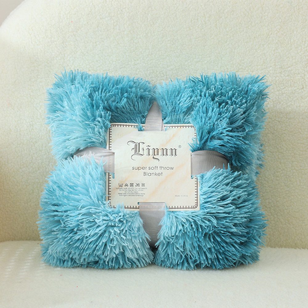 Wohndecke Kuscheldecke winterliche Plüsch Flauschige Decke Soft Wohndecke Dick, TUWENA, Flanell Decke Couchdecke Warme Überwurfdecke Vielseitig Für Bett Sofa