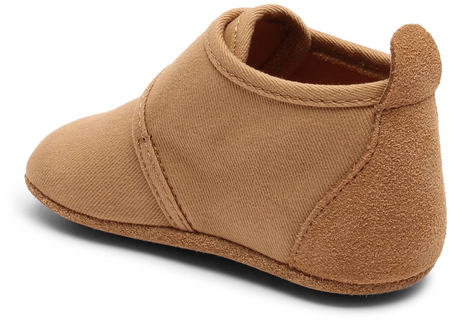 Bisgaard Bisgaard Baby Cotton Camel Hausschuh