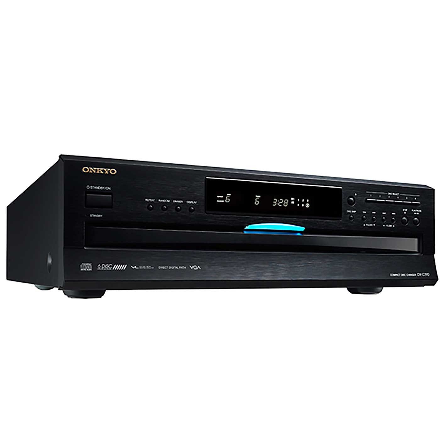 Onkyo Onkyo DX-C390-B schwarz, 6-facher CD-Karussellwechsler CD-Player ...