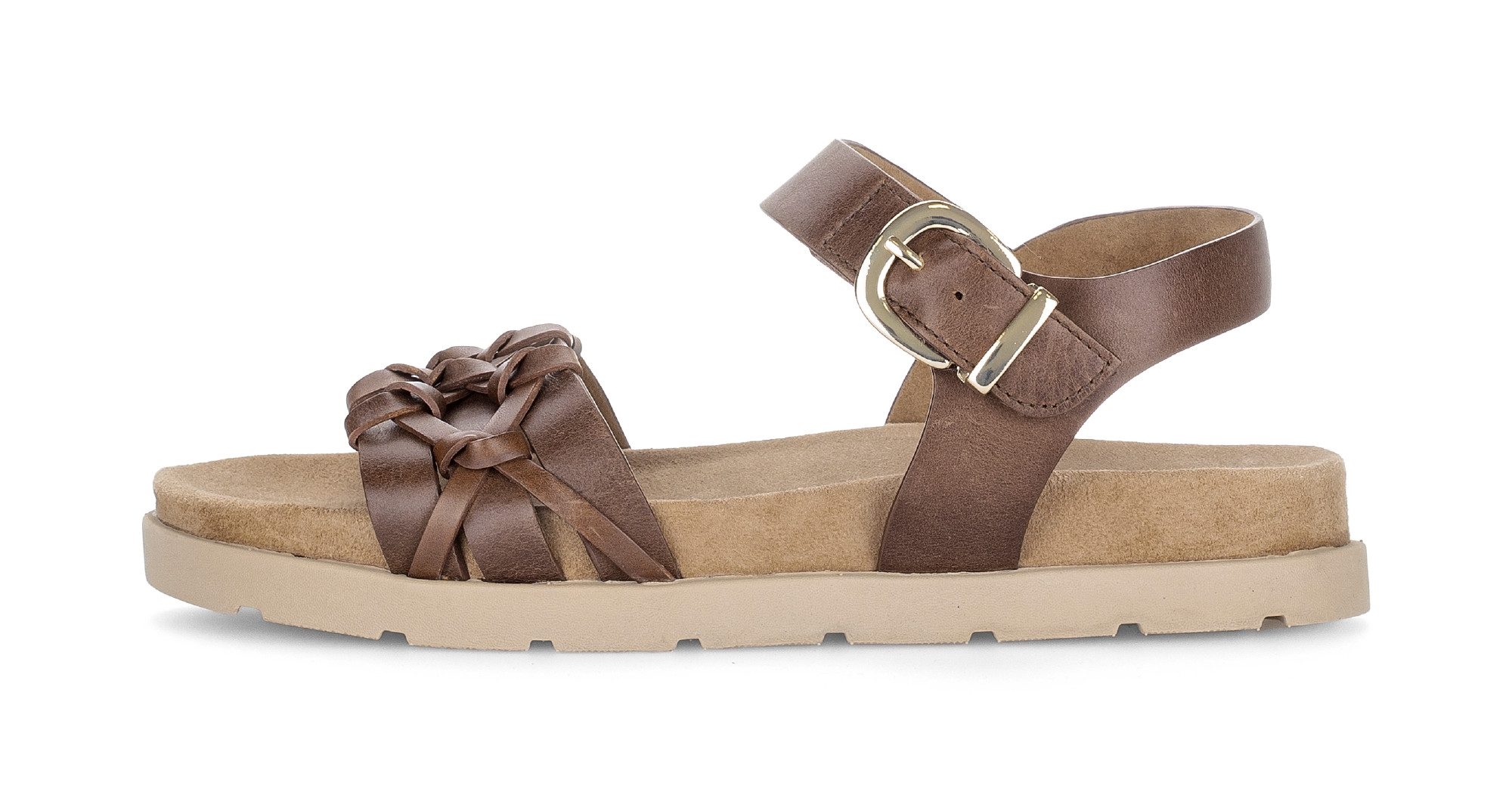 Gabor Riemchensandale, Sandalette, Sommerschuh mit aufwendigen Details