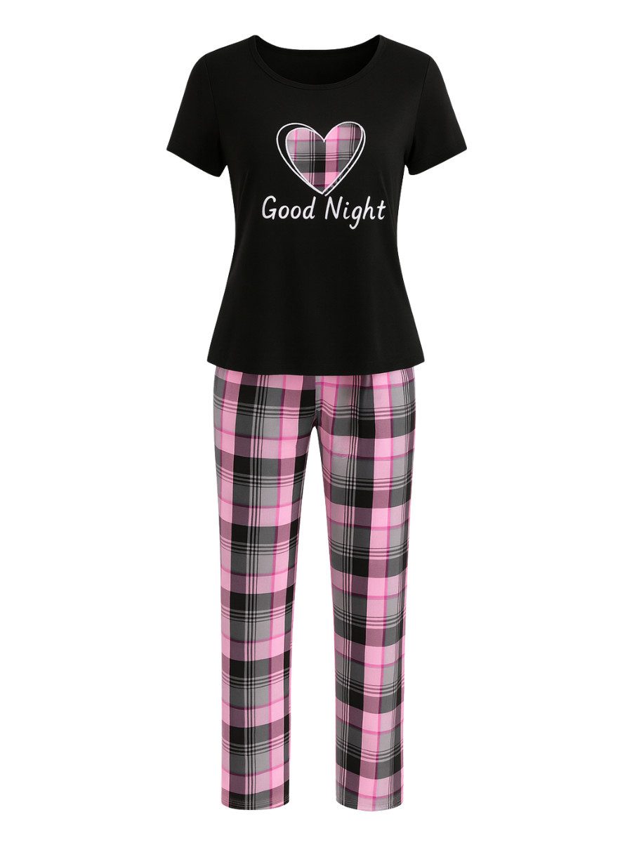 Elegant Love Pyjama Lässiger Schlafanzug Damen – Nachtwäsche & gemütliche H günstig online kaufen