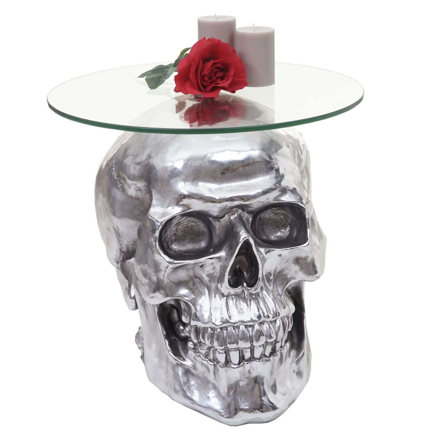 MCW Couchtisch MCW-A19-S, Totenkopf, Stabiler Stand, günstig online kaufen