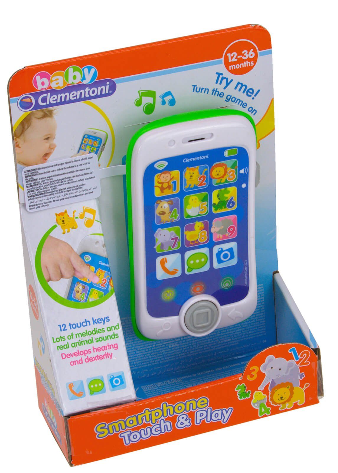 Clementoni® Lernspielzeug Clementoni baby Smartphone Fun | Wahrnehmungsspiele