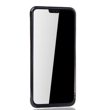 König Design Handyhülle Huawei Honor 8X, Huawei Honor 8X Handyhülle Bumper Backcover Schwarz