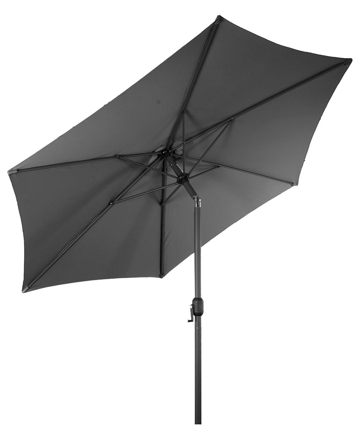 Spetebo Sonnenschirm Alu Sonnenschirm 250 cm günstig online kaufen