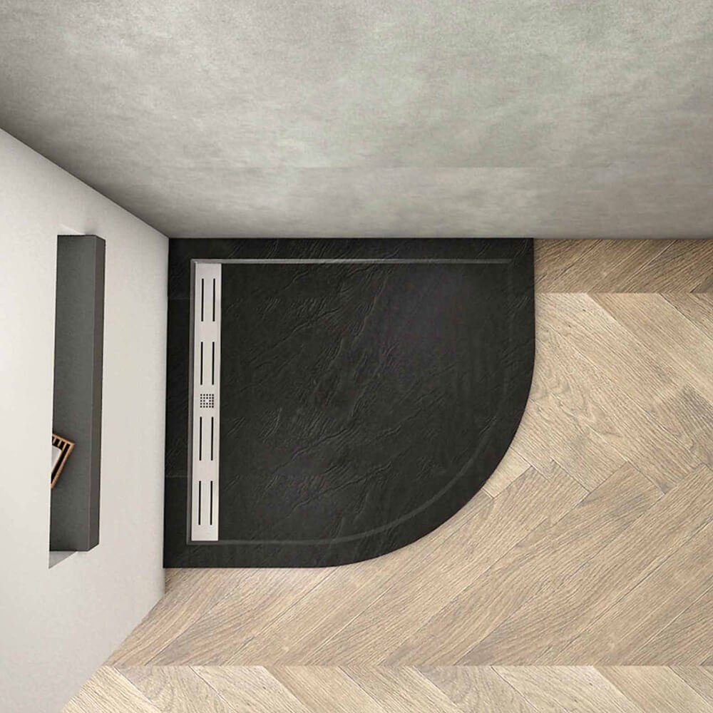 duschspa Duschwanne 3cm Viertelkreis Duschtasse Duschwanne Ablaufgarnitur A günstig online kaufen