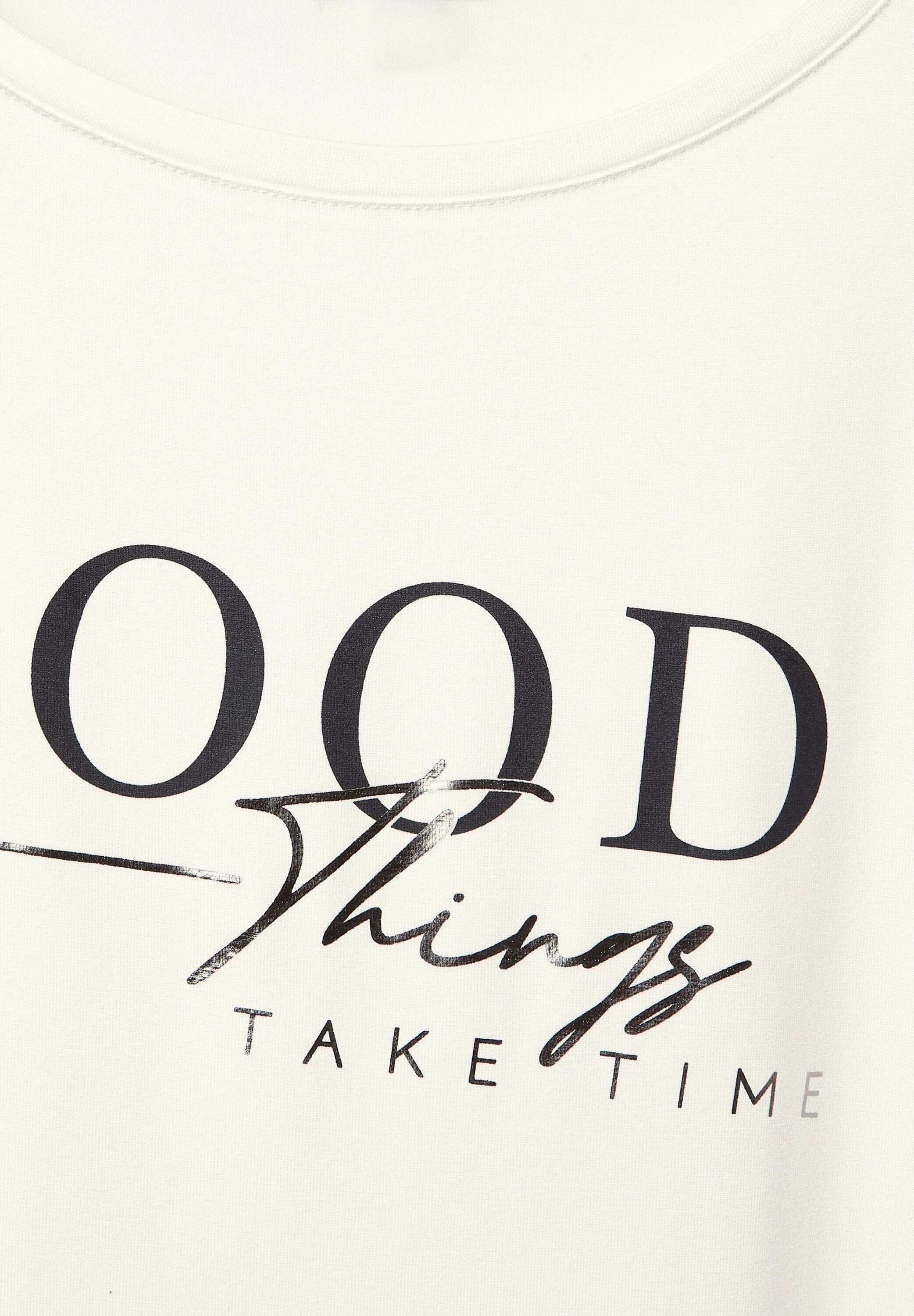 STREET ONE 3/4-Arm-Shirt (1-tlg) Plain/ohne Details