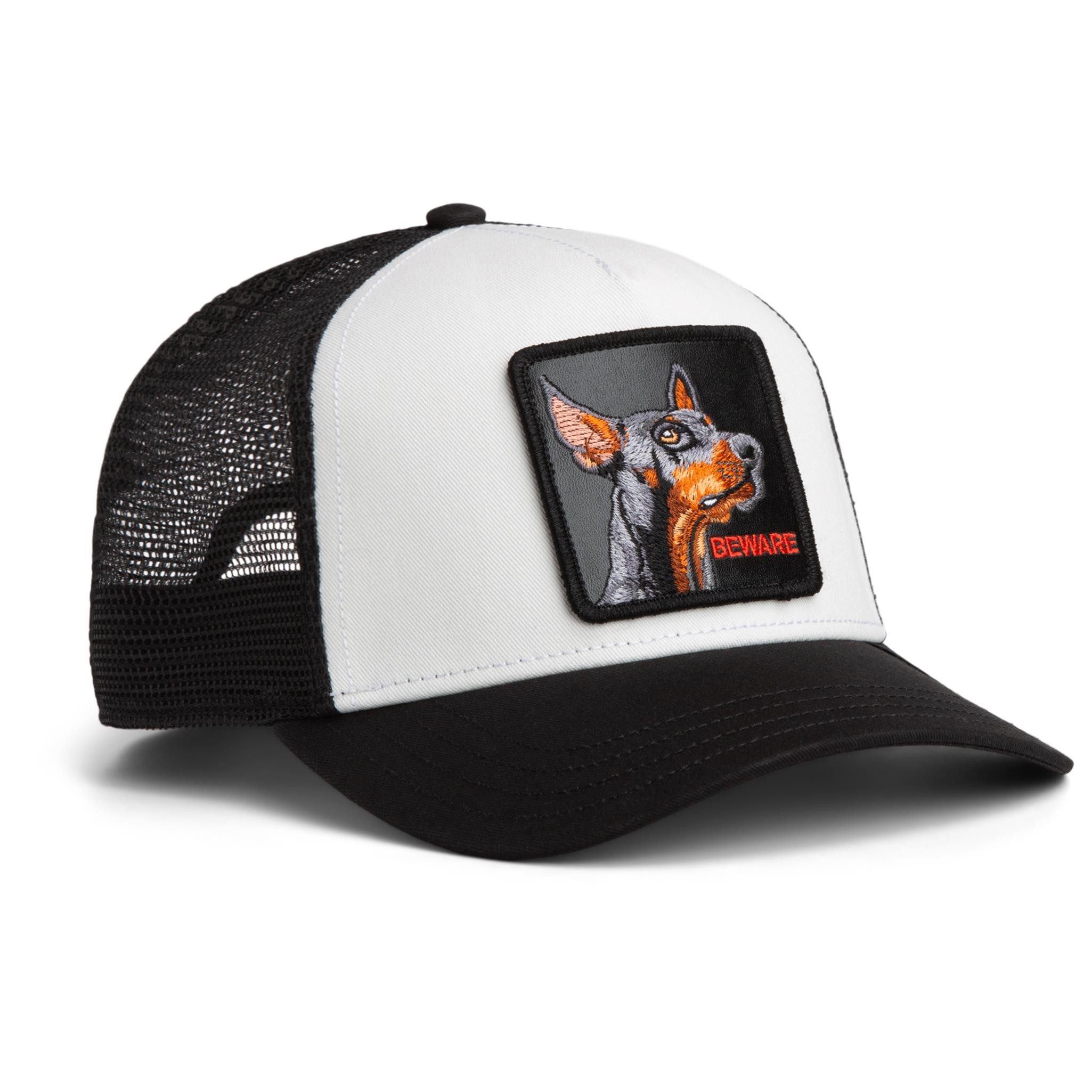 GOORIN Bros. Trucker Cap Goorin Bros. Beware Trucker Cap Dust / Void (Basecap, Basecap, Trucker Kappe, Meshcap)