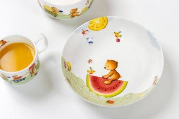 Villeroy & Boch Kindergeschirr-Set Hungry as a Bear Kindergeschirr 2er Set (2-tlg), Porzellan, Edelstahl