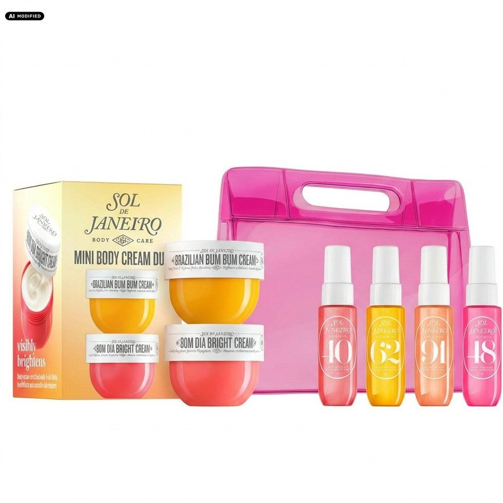 Sol de Janeiro Pflege-Geschenkset Sol de Janeiro Pflege & Duft Discovery Set, Körperpflege und Duftmists in einem abgestimmten Set