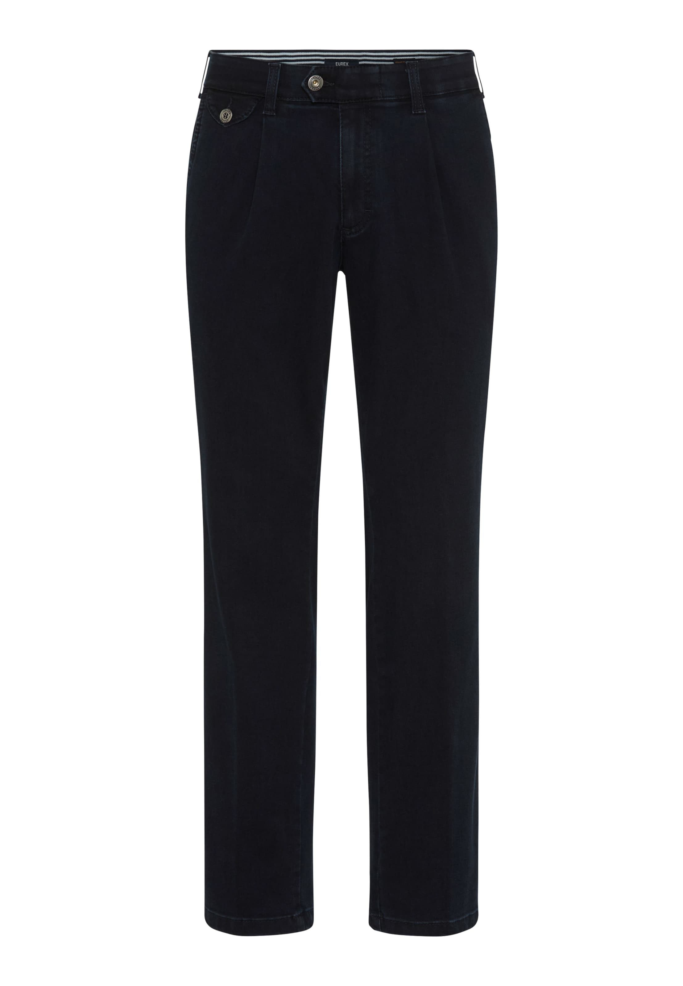 EUREX by BRAX Bequeme Jeans Style FRED Premium Denim: Bundfaltenhose im Regular Fit – Bild 5 von 5