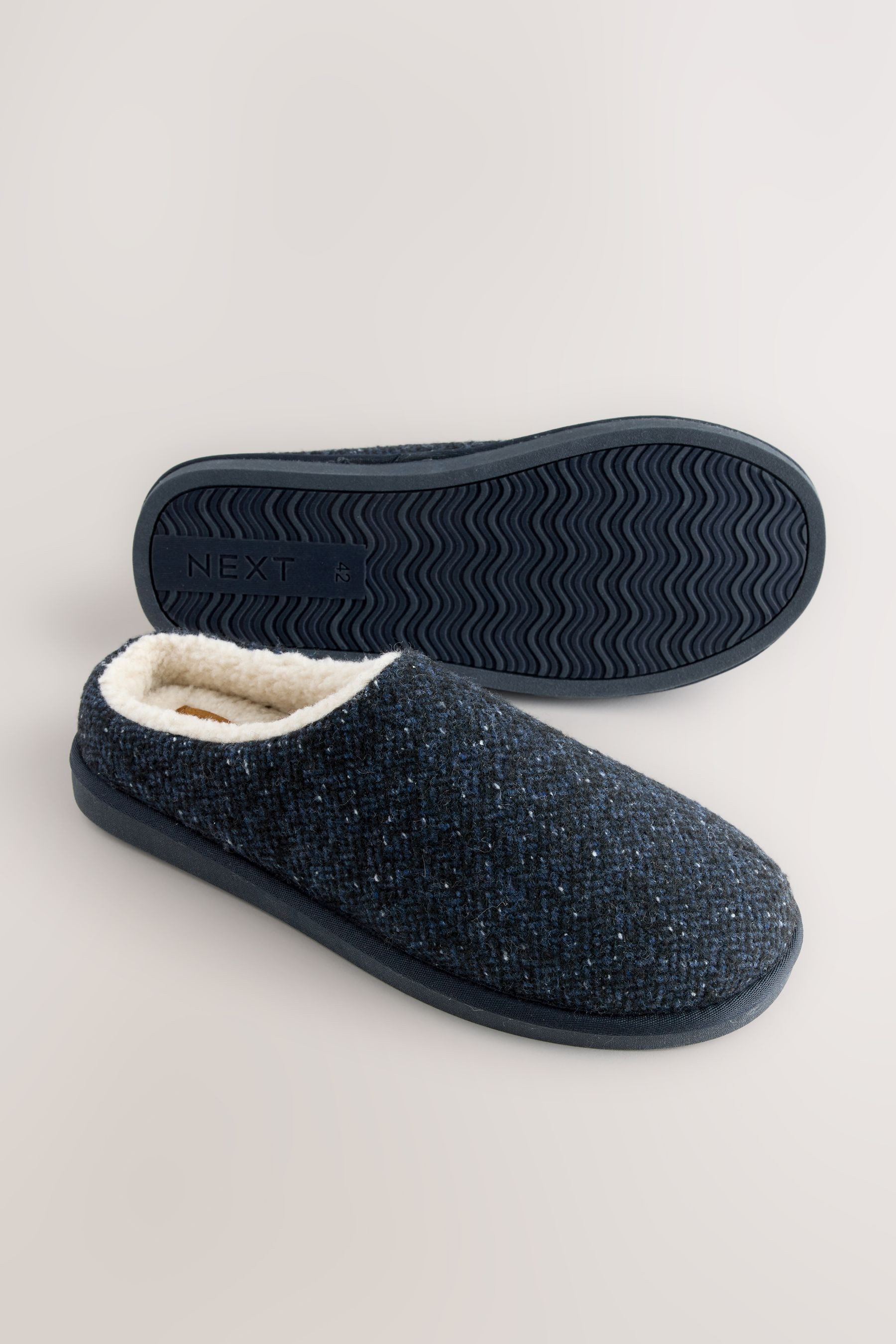 Next Hausschuh mit Teddyfutter Hausschuh (1-tlg)