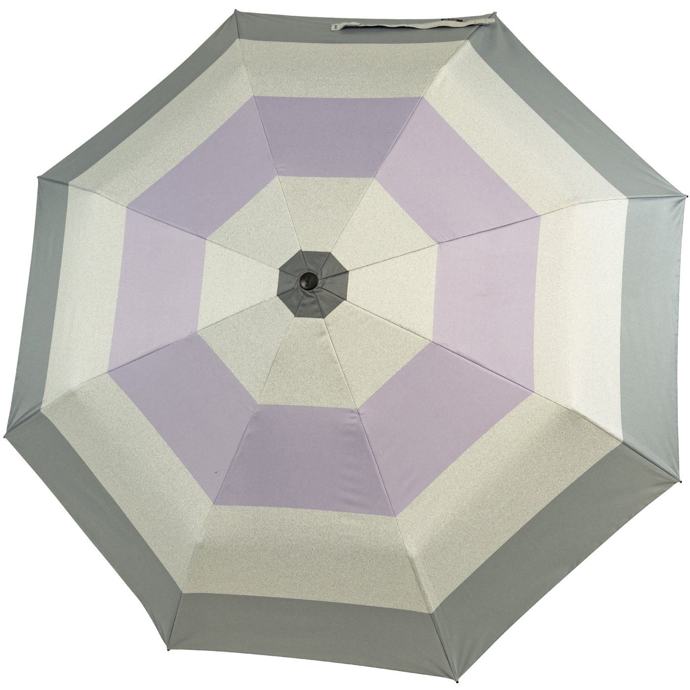 Knirps® Taschenregenschirm A.200 Damen-Taschenschirm mit Auf-Zu-Automatik, Popy lila: 95% UV-Schutz, bis zu 40% Hitze-Schutz
