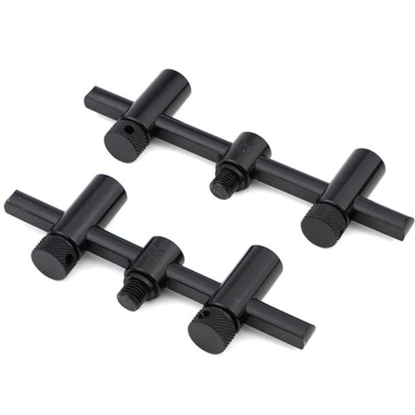 FOX International Karpfenrute Black Label Slim Adjustable 2 Rod Buzz Bars 110-125mm - Buzzer Bar