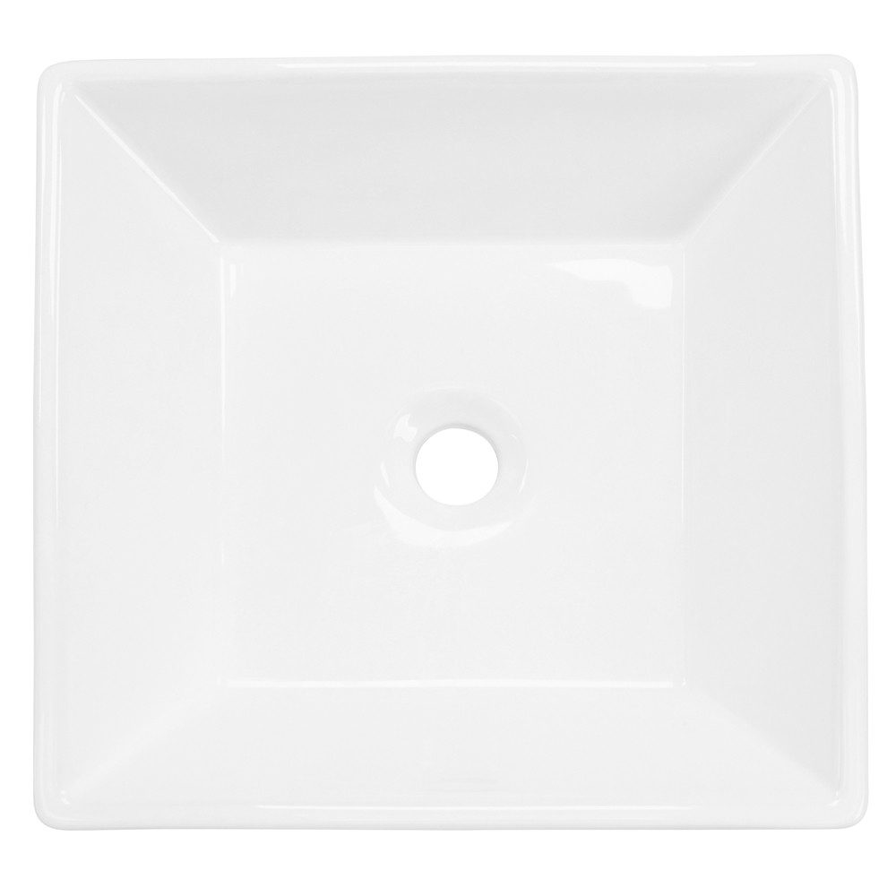 LuxeBath Waschbecken Waschtisch Aufsatzwaschbecken aus Keramik für Badezimm günstig online kaufen