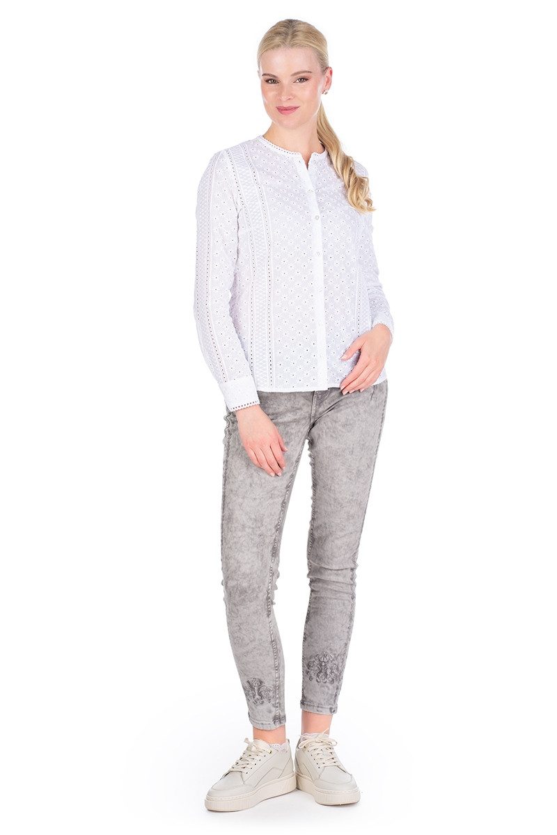 Berwin & Wolff Trachtenbluse Trachtenbluse - DAHLIA - weiß günstig online kaufen