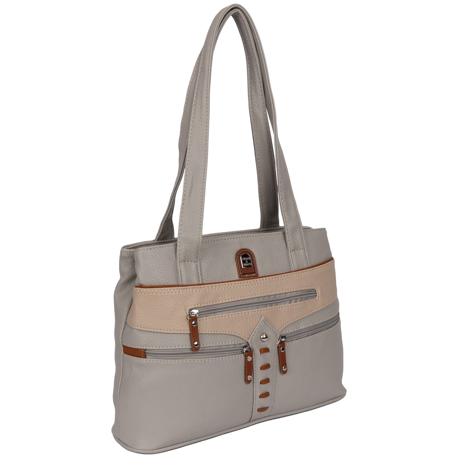 EAAKIE Umhängetasche Damen Tasche Schultertasche Umhängetasche Leder Optik Handtasche, als Schultertasche, Umhängetasche tragbar